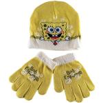 Sponge Bob 410039 Winter Set 2-Piece Hat Gloves Olive, Green