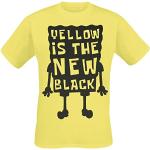 SpongeBob Schwammkopf Yellow Is the New Black T-Shirt yellow XL