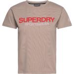 Naisten Beiget Lyhythihaiset SUPERDRY Logo-t-paidat alennuksella 