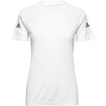 Naisten Valkoiset Koon XL Lyhythihaiset adidas Performance Lyhythihaiset t-paidat 