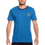 Star Trek Herren Htkts 1201 Bleu T-Shirt, XL