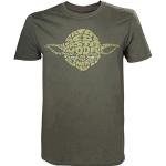 Miesten Oliivinvihreät Koon S Star Wars Yoda O -kaula-aukkoiset O-aukkoiset t-paidat 