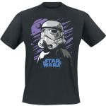 Star Wars T-paita - Galaxy Stormtrooper - M- 5XL - varten Miehet - Musta