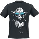 Miesten Mustat Puuvillaiset Koon M Lyhythihaiset Star Wars Yoda O -kaula-aukkoiset Lyhythihaiset t-paidat 