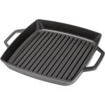 Staub grill pan/skillet 28 cm square, black