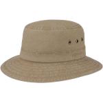 Naisten Vaaleanruskeat Ekologisesti tuotetut Koon L Stetson Kestävän muodin Puuvillabucket-hatut kesäkaudelle 