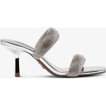 Naisten Hopeanväriset Koon 39 Neliökärkiset Steve Madden Korkeakorkoiset sandaalit kesäkaudelle 5-7cm koroilla alennuksella 