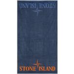Tummansiniset Tekstiilistä valmistetut Stone Island Rantapyyhkeet 