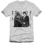 style3 Darth Vader meets Elvis Mens T-Shirt Star Wars, size:L;Color:Heather Grey