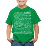 Poikien Vihreät Koon 104 Star Wars Millennium Falcon Printti-t-paidat verkkokaupasta Amazon 