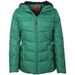 Sublevel Winter quilted jacket with hood, Size:M;Color:Middle Green