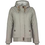Sublevel Women's Winter Jacket with Teddy Fur, Light brown