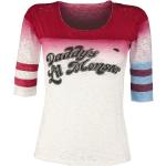 Naisten Moniväriset Viskoosiset Koon L 3/4 -hihaiset Suicide Squad Harley Quinn O -kaula-aukkoiset Pitkähihaiset paidat 
