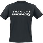 Suicide Squad T-paita - Task Force X - S- M - varten Miehet - Musta