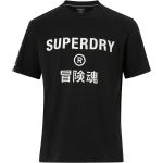 Superdry - T-paita Code Core Sport Tee - Musta - 36