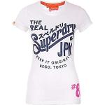 SUPERDRY Women Keep It Entry Tee T-Shirt, off-white, size M