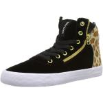 Supra Womens Cuttler SW35006 Damen Sneaker, Schwarz (Black/Cheetah - White BCT), EU 37.5 (UK 5.5) (US 6.5)