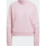 Naisten Vaaleanpunaiset Polyesteriset Koon XXS adidas O -kaula-aukkoiset Kestävän muodin Collegepaidat alennuksella 