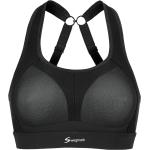 Naisten Mustat Polyesteriset Koon 90D Säädettävät SWEGMARK Plus-koon rintaliivit 
