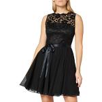 Swing Women's sleeveless Dress - Black - 18