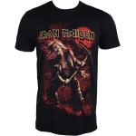 Miesten Mustat Koon M Iron Maiden Metalliset Puuvillabändi-t-paidat 