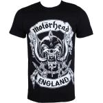 Miesten Mustat Koon L Motörhead Metalliset Puuvillabändi-t-paidat 
