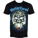 Miesten Mustat Koon M Motörhead Metalliset Puuvillabändi-t-paidat 