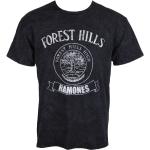 t-paita metalli miesten Ramones - Forest Hills - ROCK OFF - RASWASH01MB