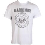 t-paita metalli miesten Ramones - LOGO - AMPLIFIED - AV210RLW