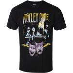 Miesten Mustat Vintage-tyyliset Koon L Mötley Crüe Puuvillavintage-t-paidat 