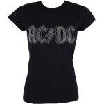 Naisten Mustat Koon M AC/DC Puuvillalogo-t-paidat alennuksella 