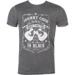 t-paita miesten Johnny Cash - The Man In Black - ROCK OFF - JCBO02MC - JCBO02MC