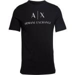 Miesten Mustat Lyhythihaiset Armani Exchange Lyhythihaiset t-paidat alennuksella 