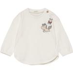 T-Shirt L/S Tops T-shirts Long-sleeved T-shirts Cream United Colors Of Benetton