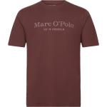Miesten Karmiininpunaiset Lyhythihaiset Marc O'Polo Lyhythihaiset t-paidat alennuksella 