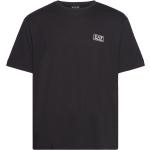 T-Shirts T-shirts Short-sleeved Musta EA7 Ehdollinen Tarjous