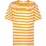Tasaraita Ss Tops T-shirts & Tops Short-sleeved Orange Marimekko