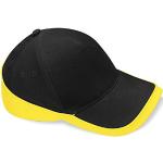 Beechfield Teamwear Cap in Black/Yellow