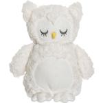 Teddy Heaters Owl Toys Soft Toys White Teddykompaniet