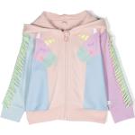 Stella McCartney Kids graphic-print hooded jacket - Pink