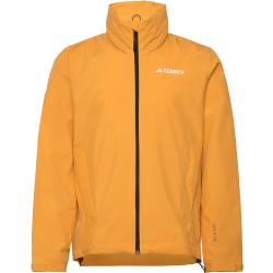 Terrex Multi Rain.rdy 2-Layer Rain Jacket Sport Rainwear Rain Coats Yellow Adidas Terrex