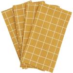 Keltaiset Tekstiilistä valmistetut Lautasliinat 