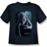 The Hobbit - Juvy Gollum Poster T-Shirt In Navy, Large (7), Navy