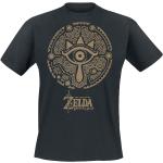 The Legend Of Zelda - gaming T-paita - Emblem - S- XXL - varten Miehet - Musta