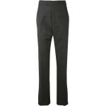 Thom Browne super 120s twill classic backstrap trousers - Grey