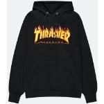 Thrasher Huppari - Flame - Musta - Male - L