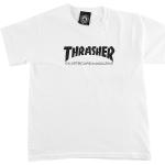 Poikien Valkoiset Puuvillaiset Thrasher - Printti-t-paidat ilmaisella kuljetuksella verkkokaupasta blue-tomato.com 