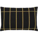 Tiiliskivi Cushion Cover 40X60 Home Textiles Cushions & Blankets Cushion Covers Black Marimekko Home