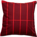 Tiiliskivi Cushion Cover Home Textiles Cushions & Blankets Cushion Covers Punainen Marimekko Home