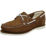 Timberland Women's Classic Unlined Boat Shoes - Brown - 37.5 EU